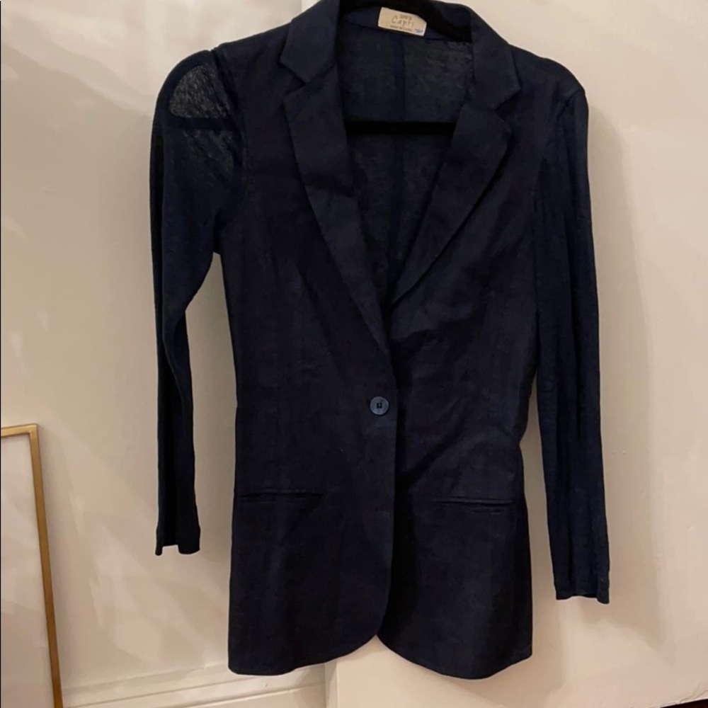 Capri linen jacket